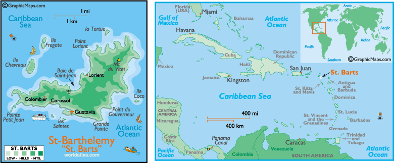 St. Barts Island - WorldAtlas